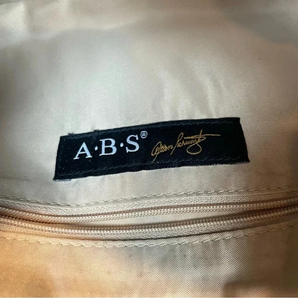 ABS by Allen Schwartz Patent Leather/Jute Clutch • Never Used - Picture 5 of 5